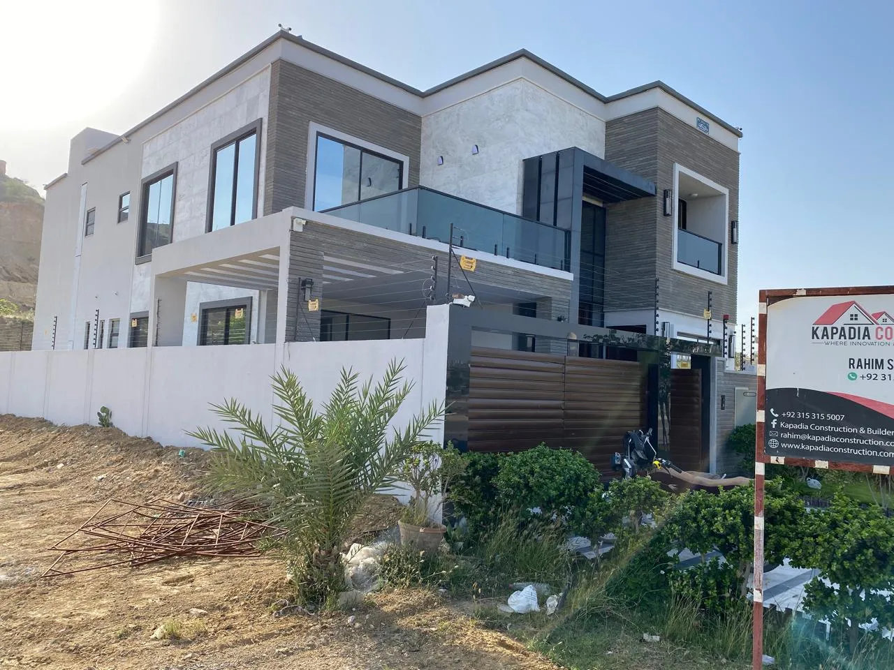 Wide angle exterior from street level
